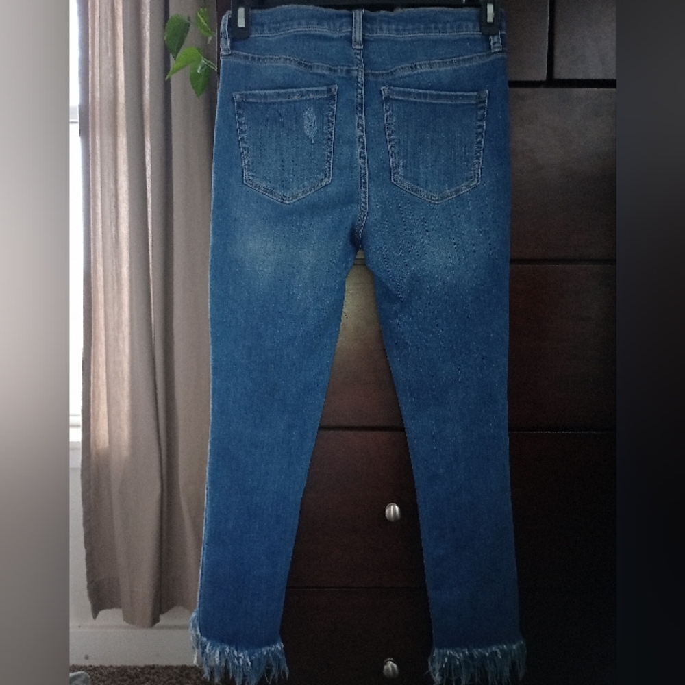 Free People Great Heights Frayed Skinny Jeans - Picture 4 of 14